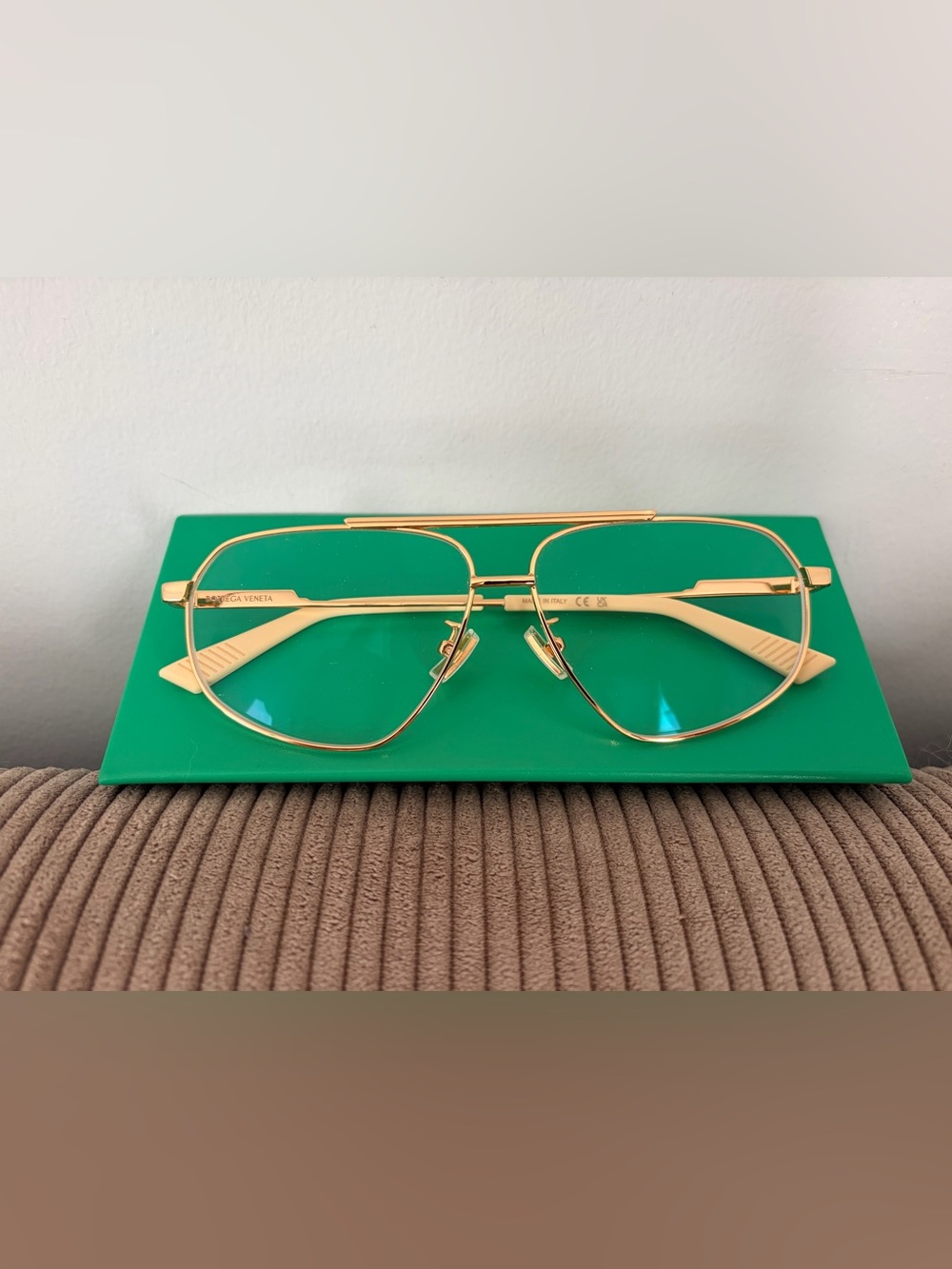 BOTTEGA VENETA - BV1196O Aviator Glasses